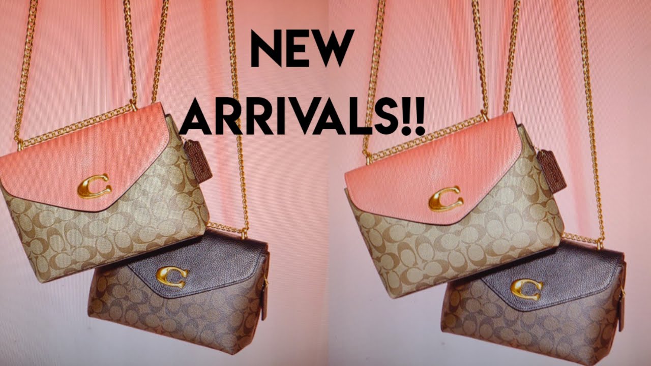 Coach Outlet New Arrival, Tammie Shoulder Bag, Clutch and Card Case Affordable Luxe TV YouTube