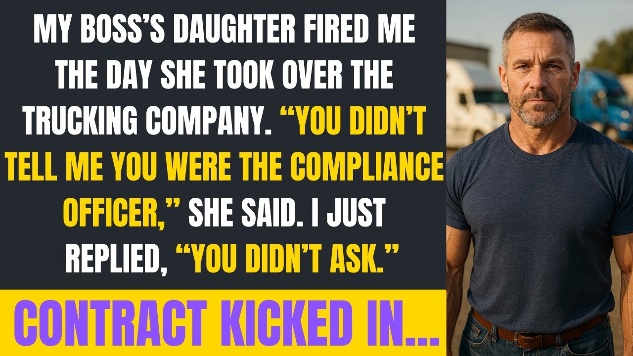 My Boss’s Daughter Fired Me the Day She Took Over the Trucking Company ...