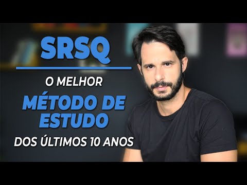 O Melhor Método de Estudo que eu testei no ÚLTIMOS 10 ANOS (SRSQ)