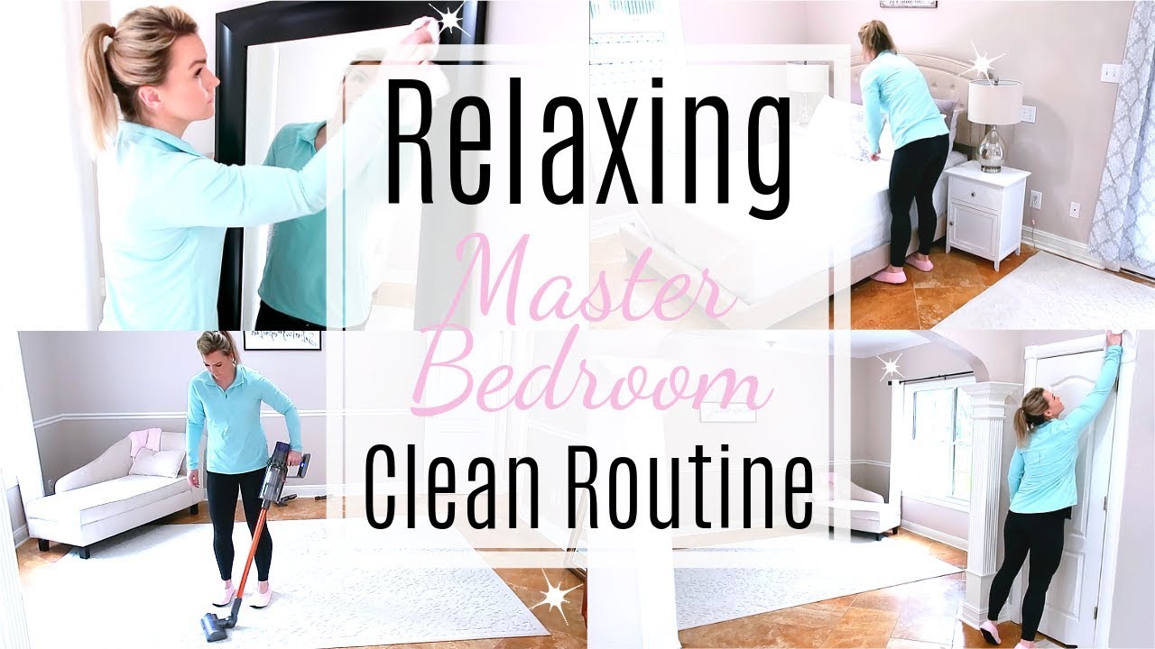 RELAXING MASTER BEDROOM DEEP CLEAN | Amanda Sandefur