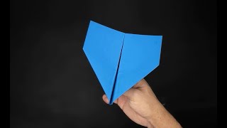 How to make a paper airplane that flies really well with an A4 sheet!   Model 2
