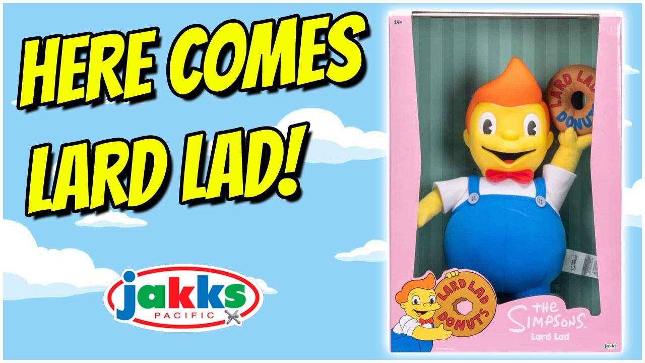 The Simpsons Lard Lad Plush Toy. Get it now! - YouTube