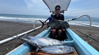 Black Gt 27 Kg Landed Fishing At Pesinghahan Klungkung Bali