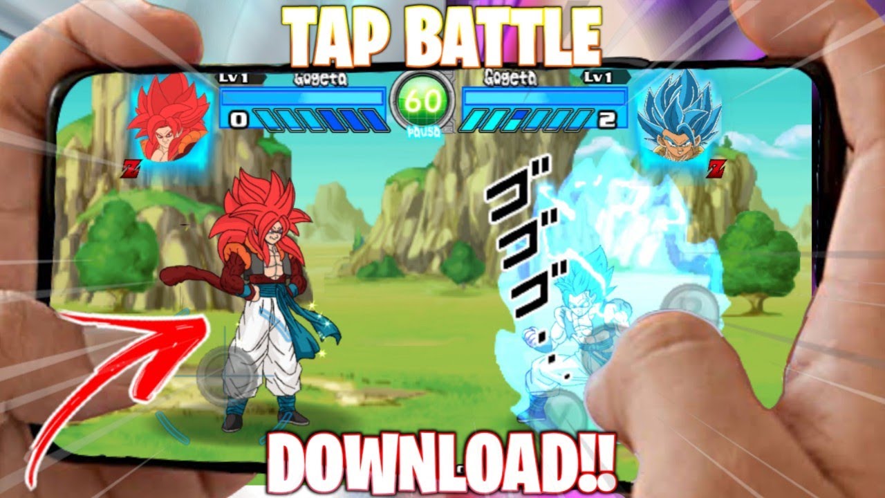 INCRÍVEL! A NOVA VERSÃO DO DRAGON BALL TAP BATTLE PARA 2022! DB SUPER VIA TAP BATTLE