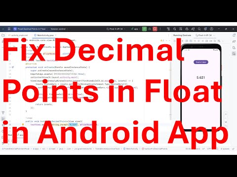 How to display or print fixed number of decimal points of float data in textView of Android App?