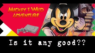 Mickeys Wild Adventure PS1. Is it any good?