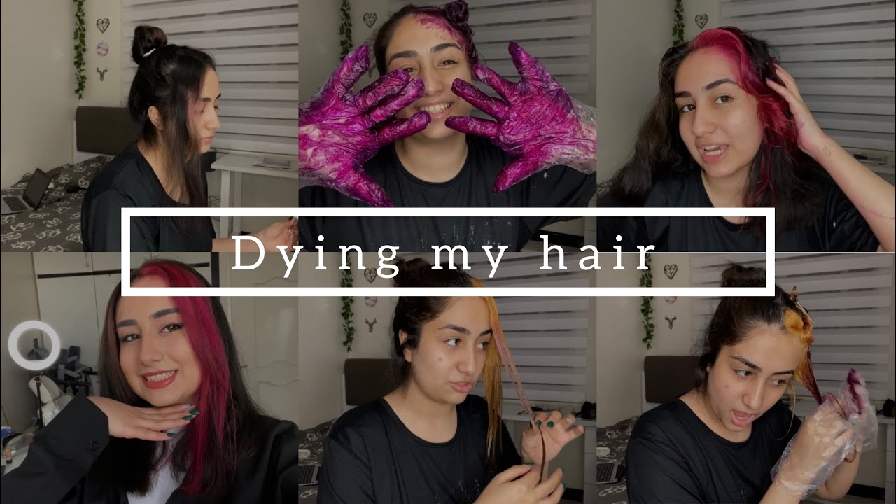 چجوری خودم موهامو رنگ کردم؟!