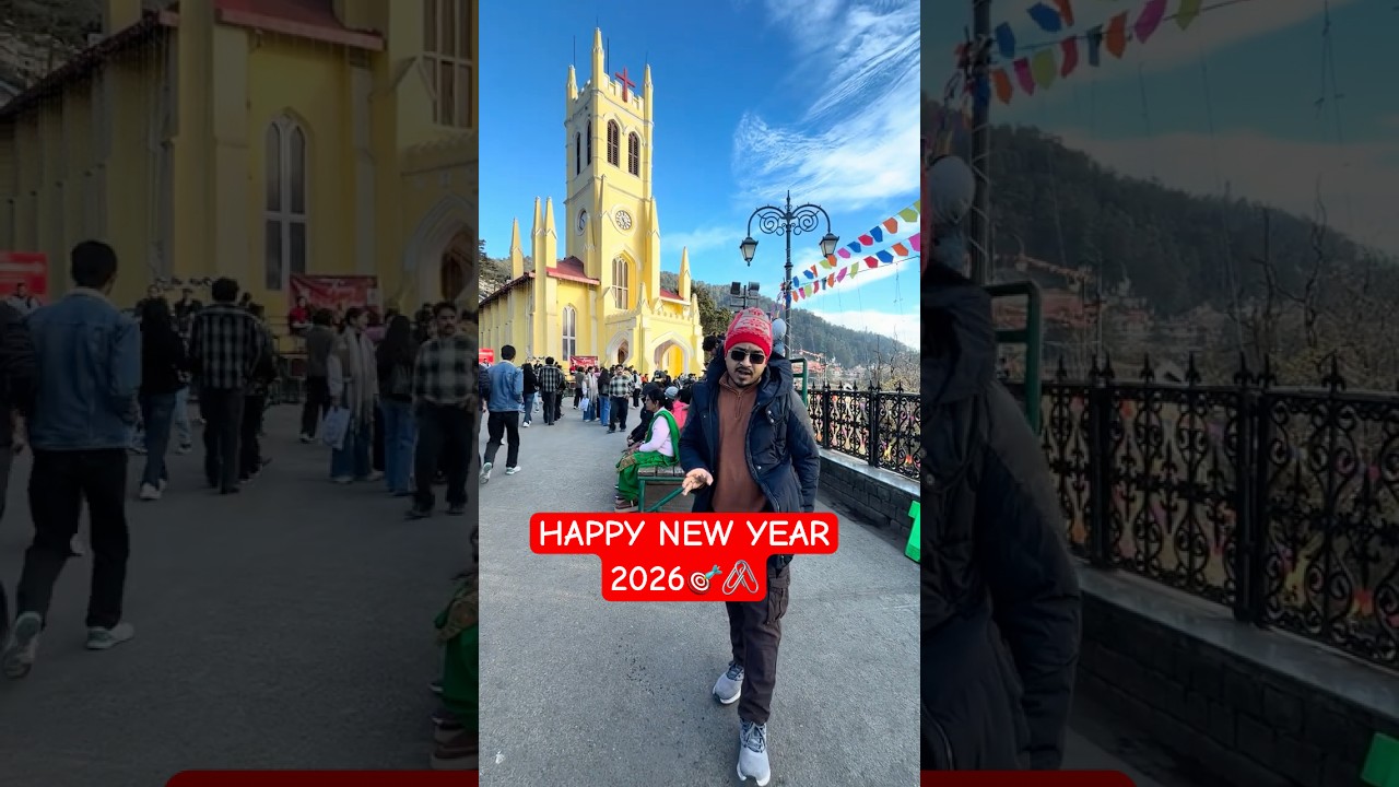 HAPPY NEW YEAR 2026 in Shimla 3°C | Three Idiots Shooting Spot ❄️ 