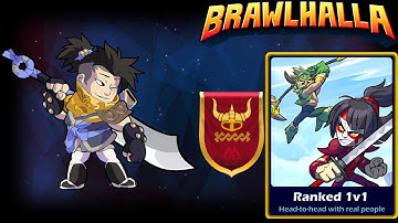 Brawlhalla #70 - JAEYUN #3 - Ranked 1v1 (Gold) #5 (#54) - Gameplay (No commentary) Part #5