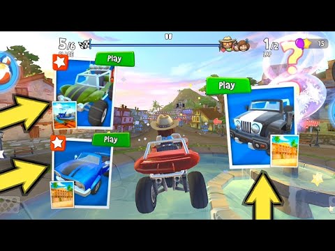 Got 3 New Cars in BB Racing 2 - Beach Buggy Racing 2 - YouTube