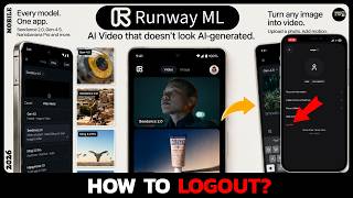RunwayML Mobile App Logout Guide for Beginners 2026