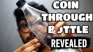MAGIC TRICK REVEALED || LEARN THE IMPOSSIBLE COIN THROUGH BOTTLE TRICK