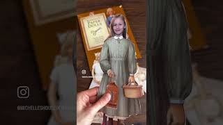 I turned my daughter into an American Girl paper doll Kirsten #americangirldollbrand #dolls #diydoll