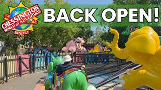 Elmers is back open and Minecraft GROWS at Chessington