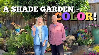 Shade Garden Tour with LOTS of COLOR! 🌸🪻🌼 :: Shade Garden Inspiration :: Dig, Plant, Water, Repeat