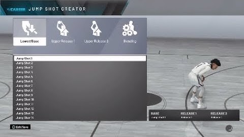 HOW TO SAVE CUSTOM JUMPSHOT NBA 2K20