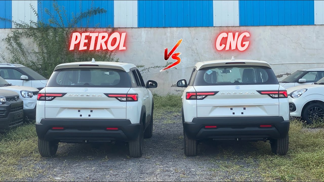 आख़िर आपको Brezza PETROL लेनी चाहिए या CNG देखिए इस वीडियो में !! Brezza Petrol Vs CNG🔥| Brezza Lxi