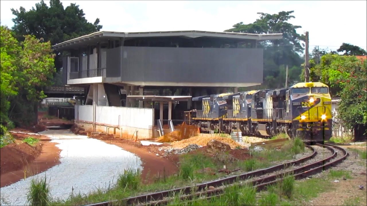 GRANDE MOVIMENTAÇÃO de TRENS em BELO HORIZONTE/MG em VARIOS PONTOS (Obras da Linha 2 do Metrô) 