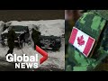 Canadian Forces arrive in Newfoundland to help dig out residents after winter storm