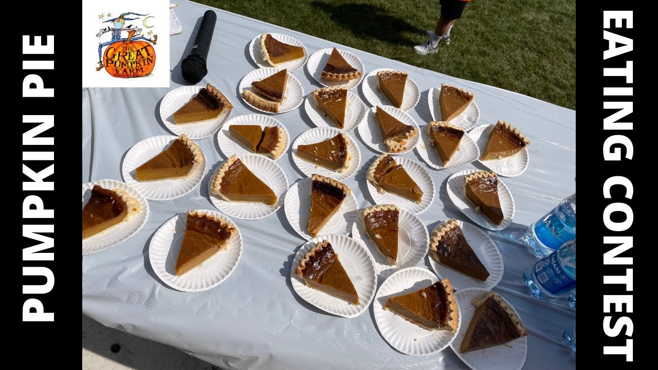 HOW MUCH PIE IN 10 MINUTES? Pumpkin Pie Eating Contest Great