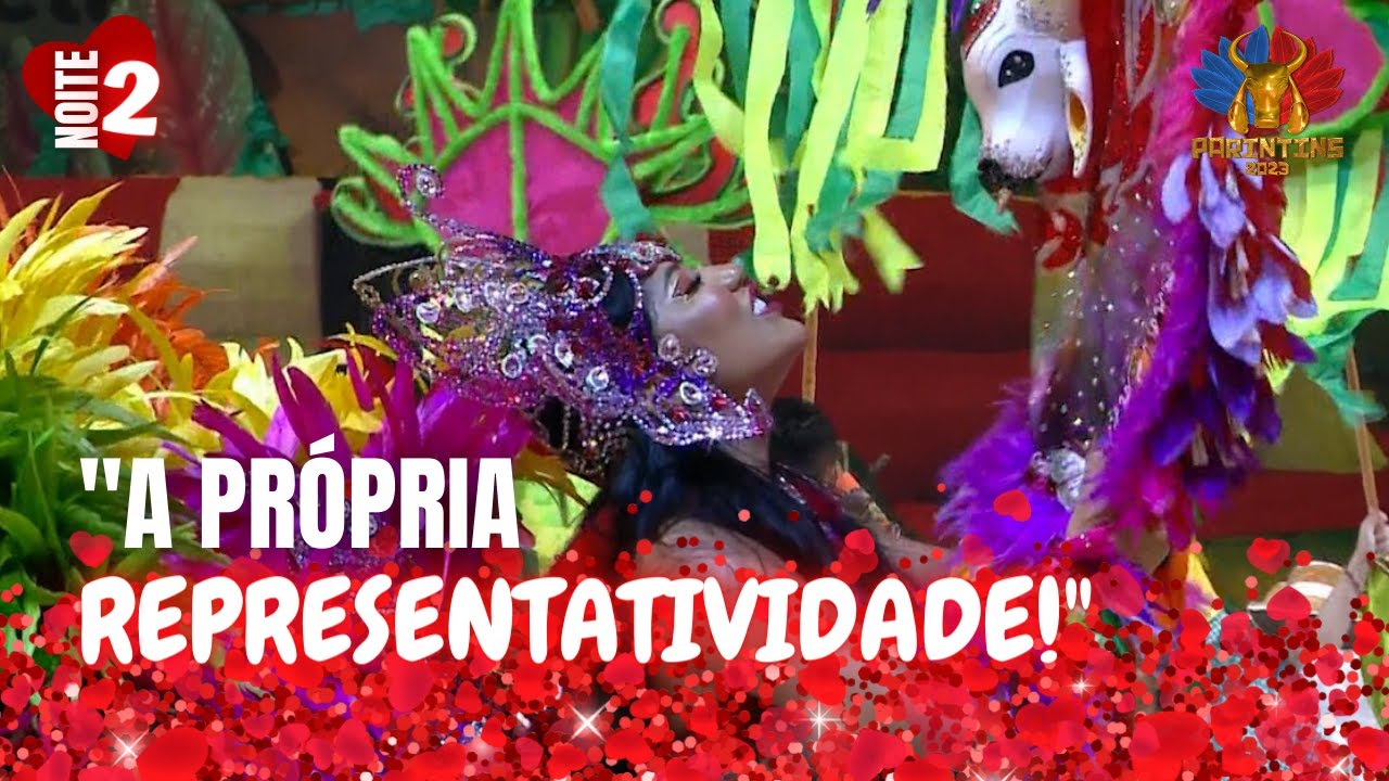 EVOLUÇÃO DA PORTA-ESTANDARTE LÍVIA CHRISTINA | PARINTINS 2023