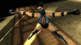 Mk9 Quadrip Ryona On Umk3 Kitana Mkke Ryona Kitana Costume 3