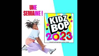 ONE WEEK until our brand new album #KIDZBOP2023 is OUT EVERYWHERE on January 20th! 💿🎤🌍⁣⁣ ⬇️
