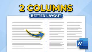 How to Split Text Into Two Columns in Microsoft Word (2026) — Quick & Easy