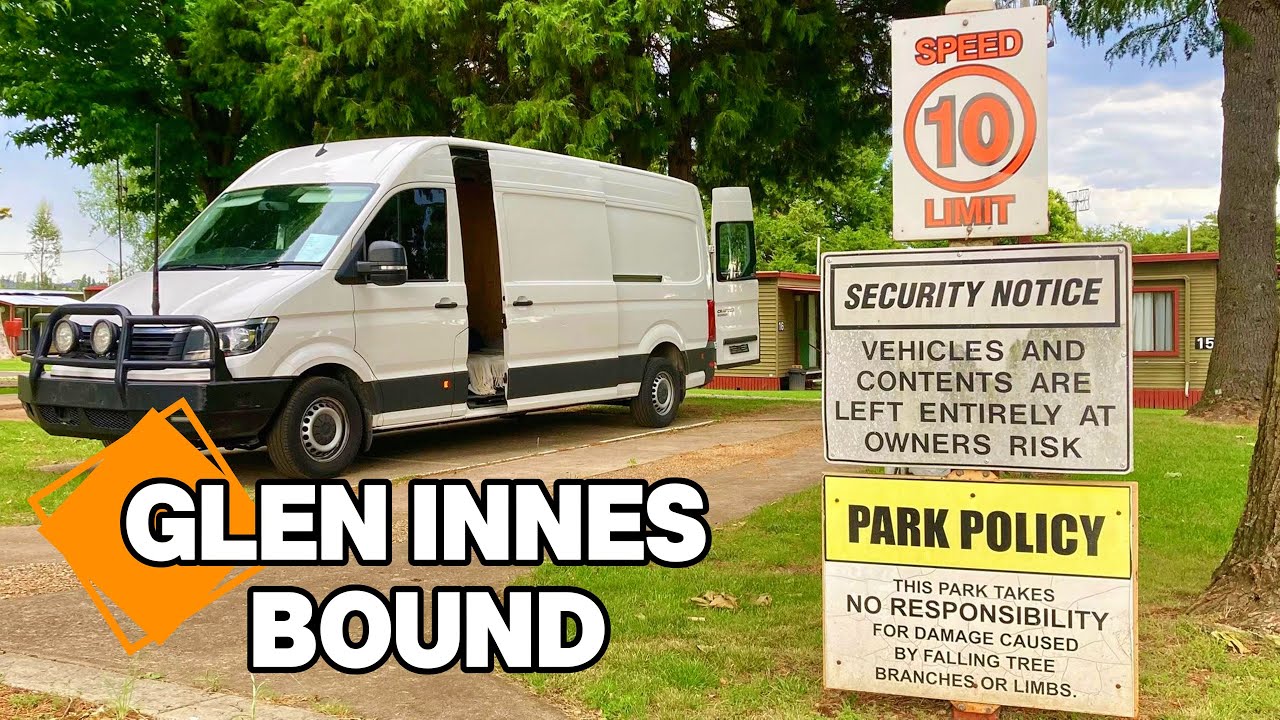 Двигаюсь на север на своем фургоне - ночевка в Глен Иннес.