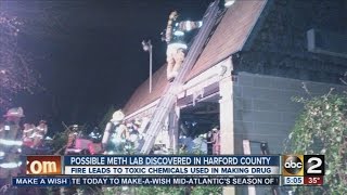 Possible meth lab discovered in Harford County