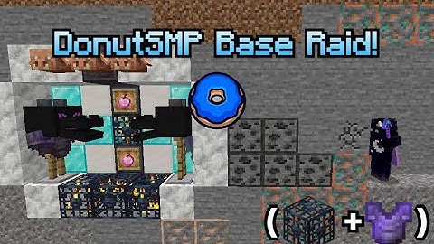 I Raided a RICH BASE on the Donut SMP! [NETHERITE + SPAWNERS]