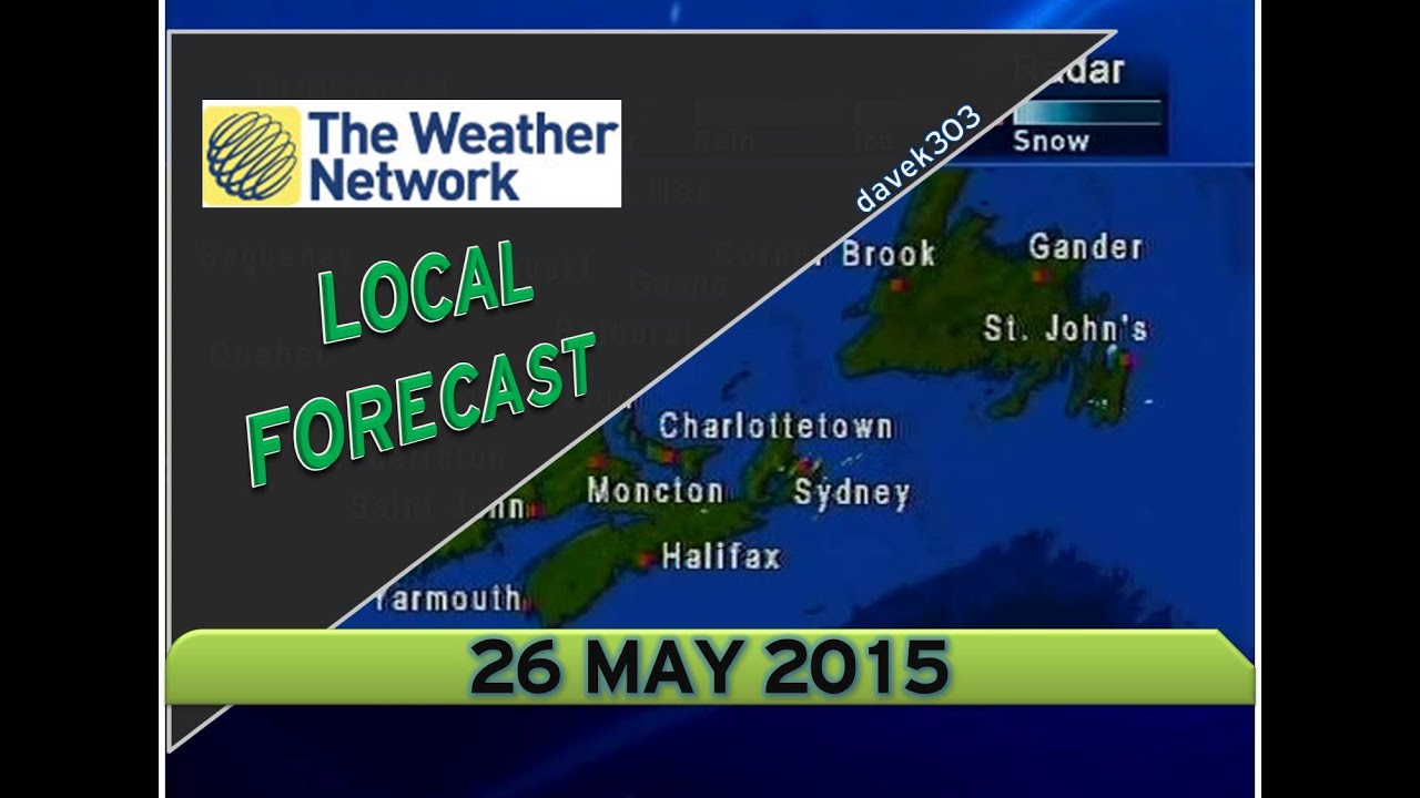 The Weather Network Local Forecast - 26 May 2015