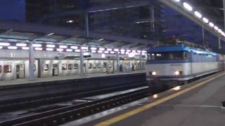 貨物列車　８０９１レ　ＥＦ８１-４５０番台