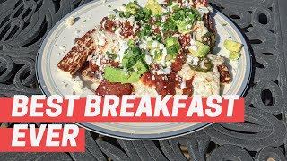 Huevos Rancheros for Breakfast on the Blackstone Griddle!