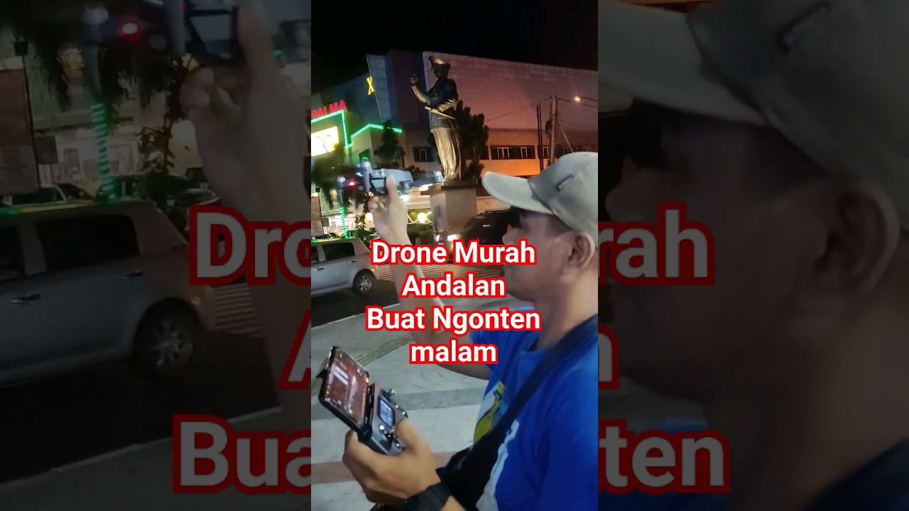 Cuman Drone Murah Rox X9 dah bisa ngonten malam