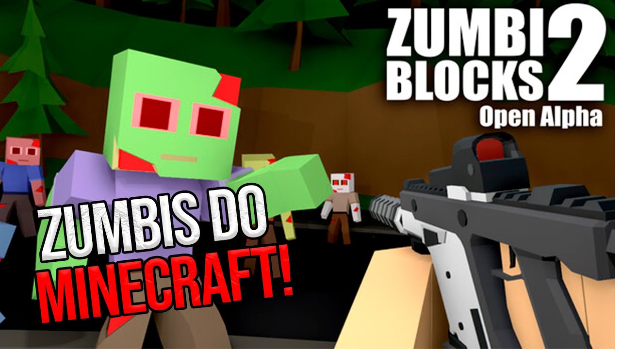 JOGO DE ZUMBI GRATUITO ESTILO MINECRAFT | ZUMBI BLOCKS 2 - YouTube