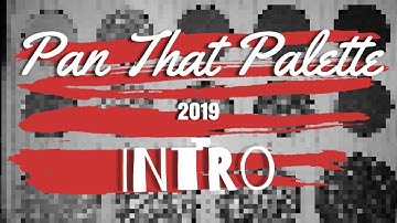 PAN THAT PALETTE 2019 INTRO.. a rolling project pan?!?!🤔