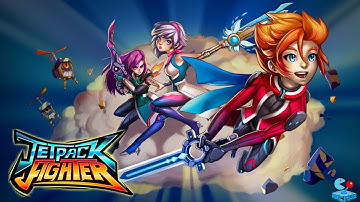 Jetpack Fighter: SMASH EVIL ROBOTS! (iOS/Android) Gameplay HD