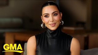 Kim Kardashian talks co-parenting with Kanye West, navigating their public divorce l GMA