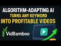 VidBamboo Review: The AI Tool That Ranks Videos Automatically! 🚀