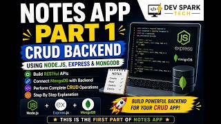 Build CRUD Backend API using Node.js, Express & MongoDB | MERN Stack Project