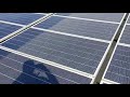 Automatic Dry Cleaning Solar Rooftop System