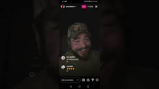 Download Lagu Post Malone plays 'Cooped Up' from new album. Instagram Live 23 April 2022