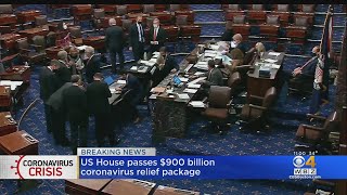 U.S. House Passes $900 Billion Coronavirus Relief Package