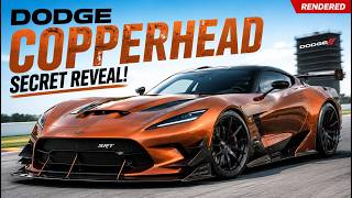 New Dodge Copperhead Could Be America’s Next Supercar and Viper Successor!