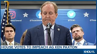 What To Know About The Texas Houses Vote To Impeach Ken Paxton