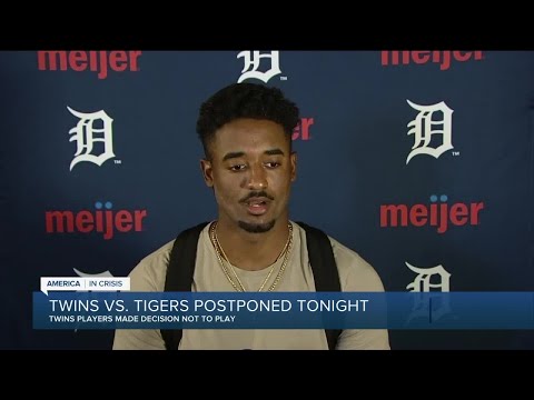 Twins-Tigers postponed after teams vote not to play