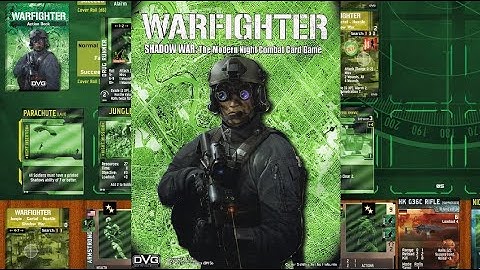 DVG Warfighter SHADOW WAR in VASSAL - Module Review - Cartel Campaign Setup