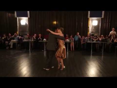 László Budai & Andrea Pirity (L&A tango) - milonga: 'D'Arienzo - La Cicatriz' - Tomsk - 2014