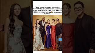 Terry Crews, Shannon Lee & Jet Li at Gold Gala Legendary Moment Goes Viral #fyp #ytshorts #fypage